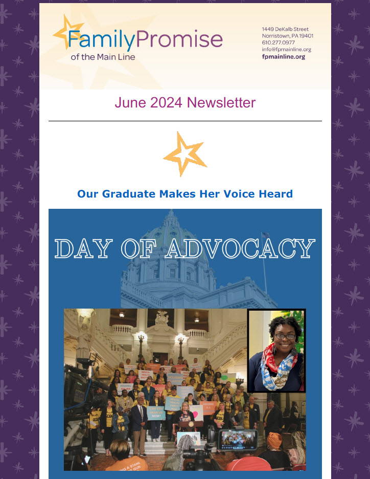 Family Promise June 2024 Newsletter