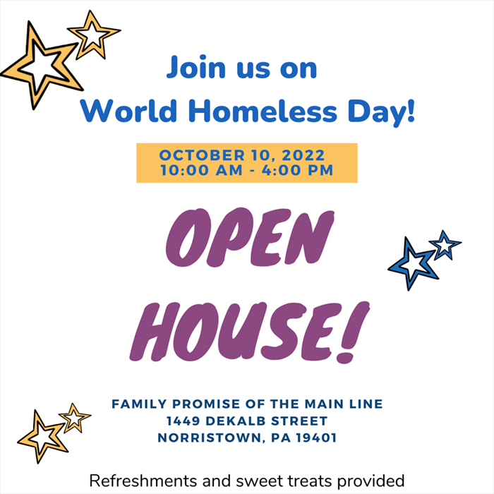 world homeless open house